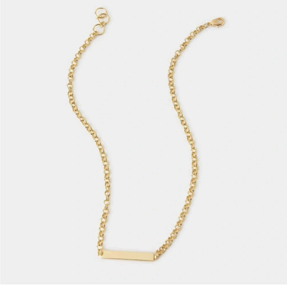 Gorjana Lou Tag Necklace - Picture 5 of 9